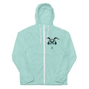  Aqua/White Zipper
