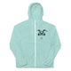  Aqua/White Zipper